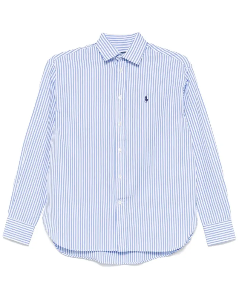 Ralph Lauren Gestreiftes Hemd - Blau Blau