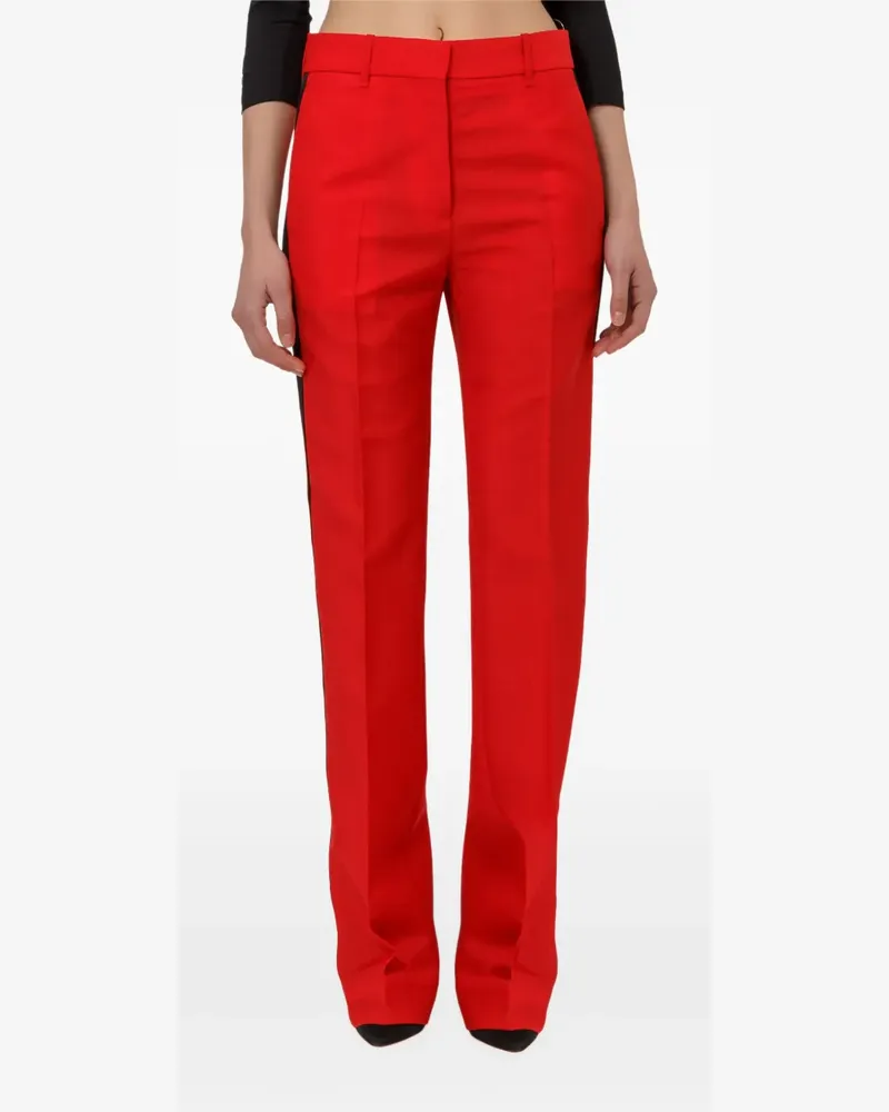 Calvin Klein Hose mit geradem Bein - Rot Rot