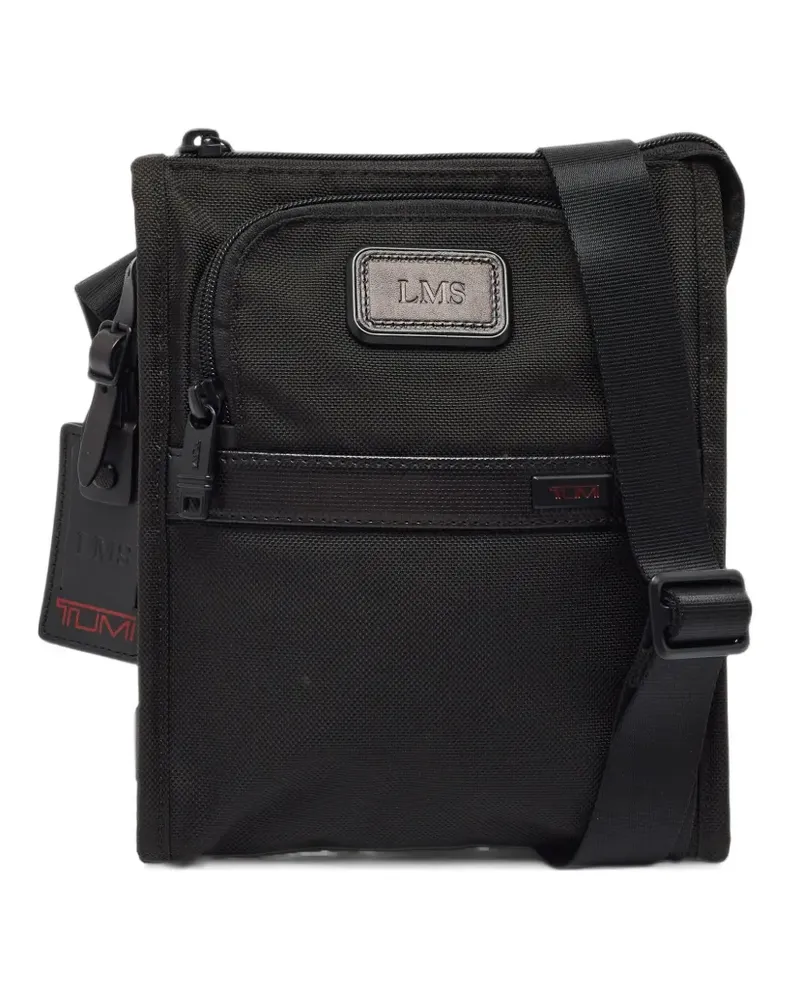 Tumi Alpha 2 Pocket Kuriertasche - Schwarz Schwarz
