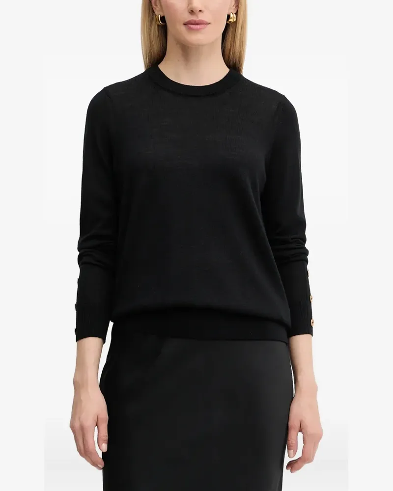 Michael Kors button-embellished sweater - Schwarz Schwarz