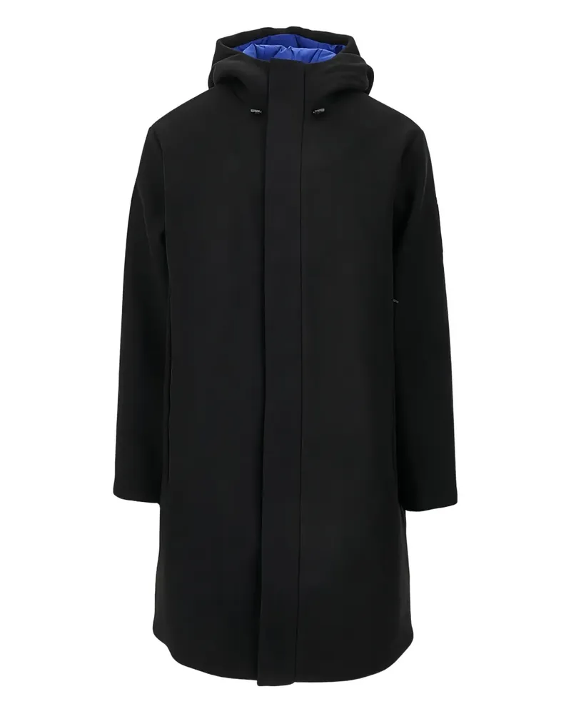 EA7 hooded parka - Schwarz Schwarz