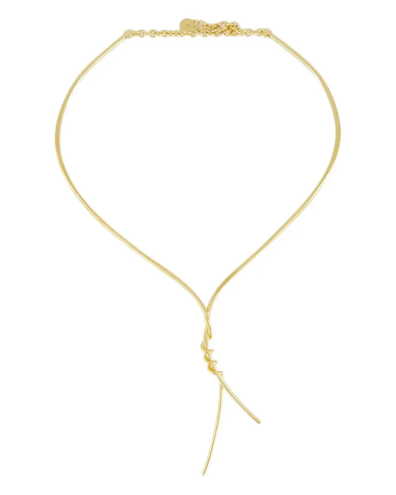 Paco Rabanne Halskette mit verdrehtem Draht - Gold Gold