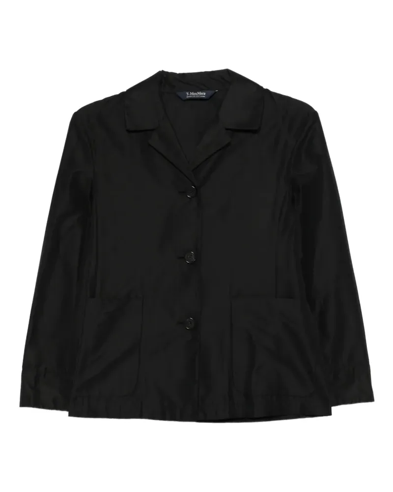 Max Mara Sminina Jacke mit Knöpfen - Schwarz Schwarz