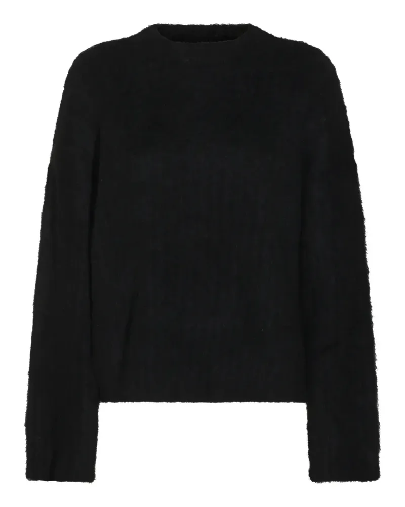 Uma Wang brushed crew-neck sweater - Schwarz Schwarz