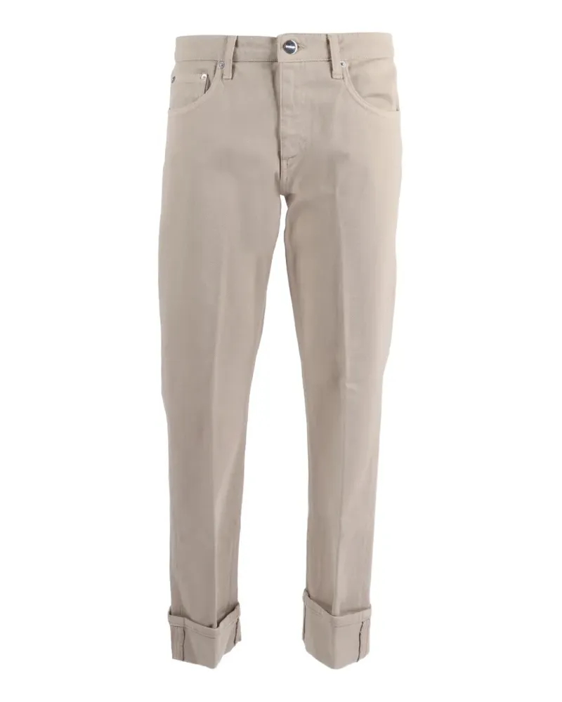 Dondup Coco Jeans mit Umschlag - Nude Nude
