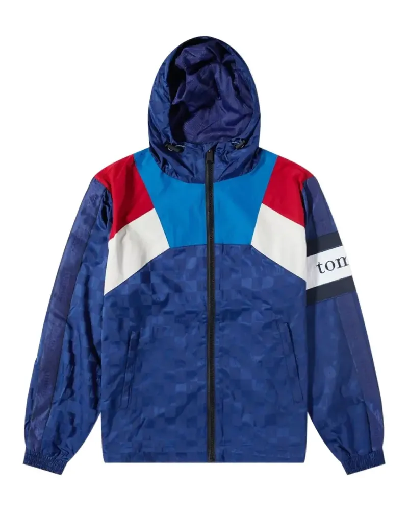 Tommy Hilfiger printed hooded jacket - Blau Blau