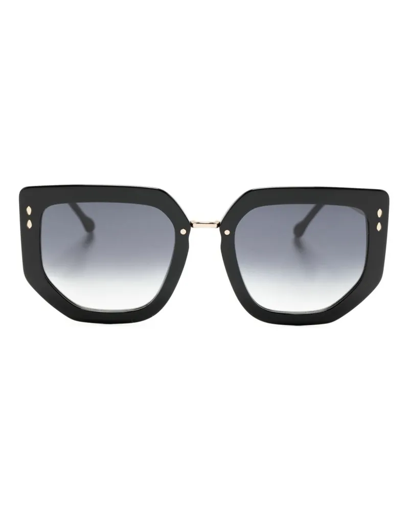 Isabel Marant Sonnenbrille mit Cat-Eye-Gestell Schwarz