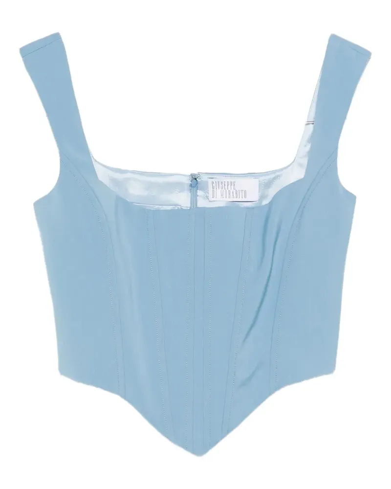 Giuseppe di Morabito square-neck top - Blau Blau