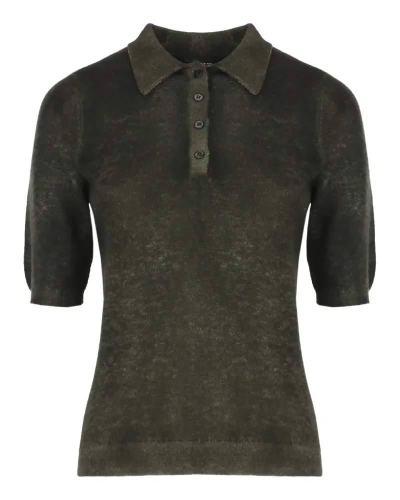 Avant Toi Poloshirt mit kurzen Ärmeln - Grün Grün