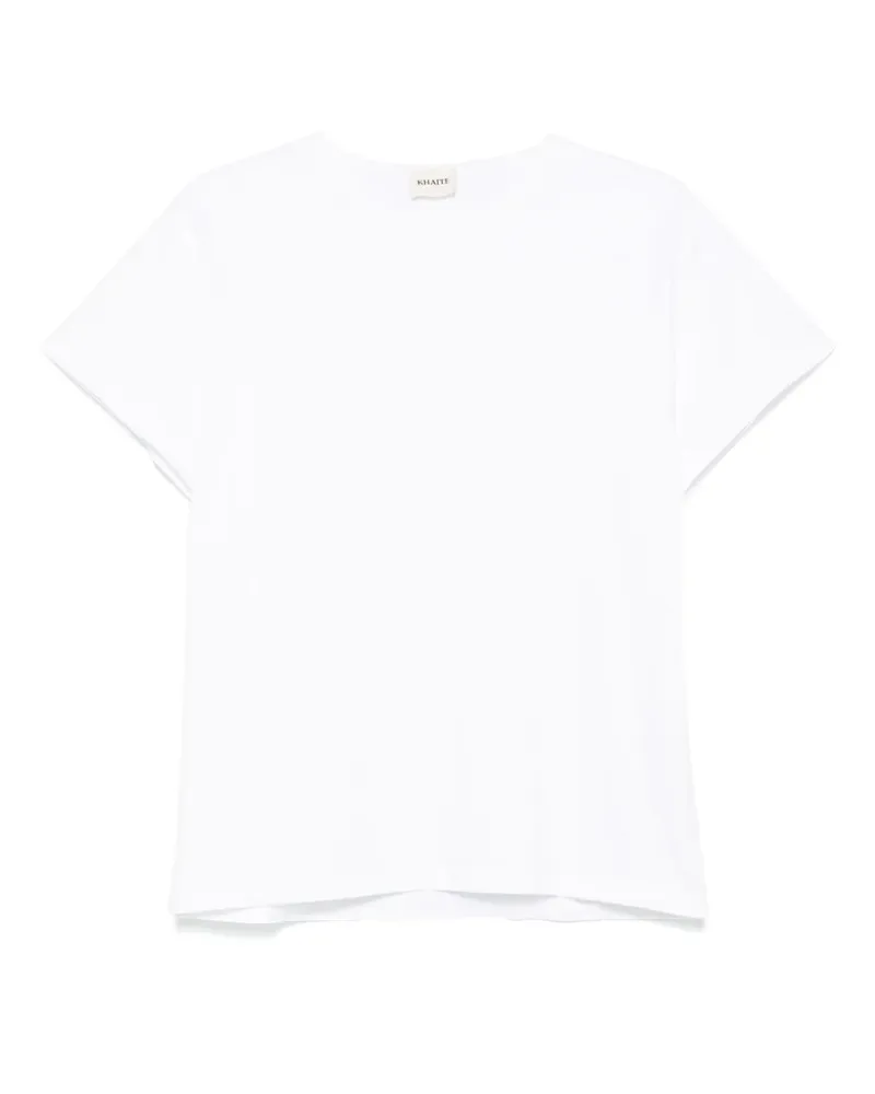 KHAITE Maeve T-Shirt - Weiß Weiß