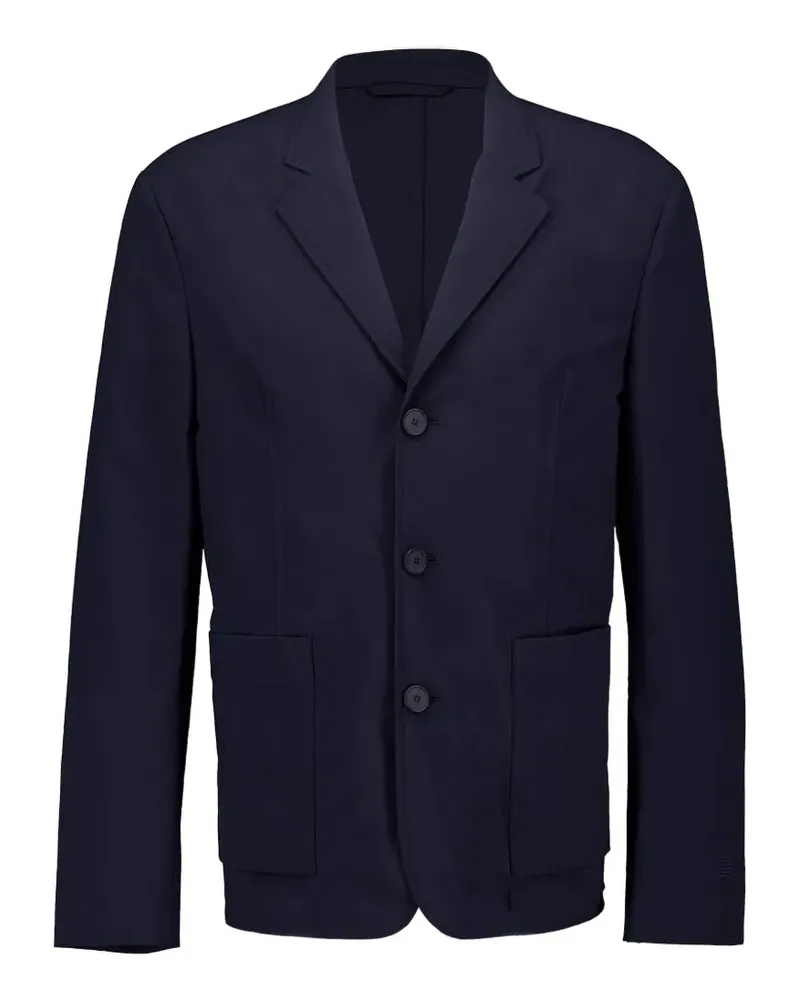 Givenchy single-breasted blazer - Blau Blau