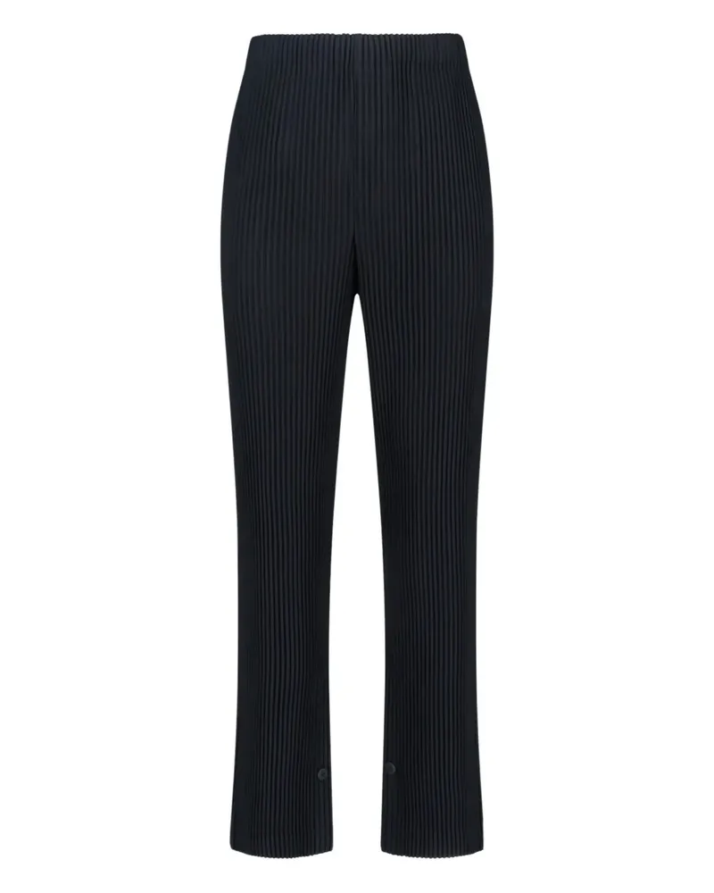 Issey Miyake Pleats Hose - Schwarz Schwarz