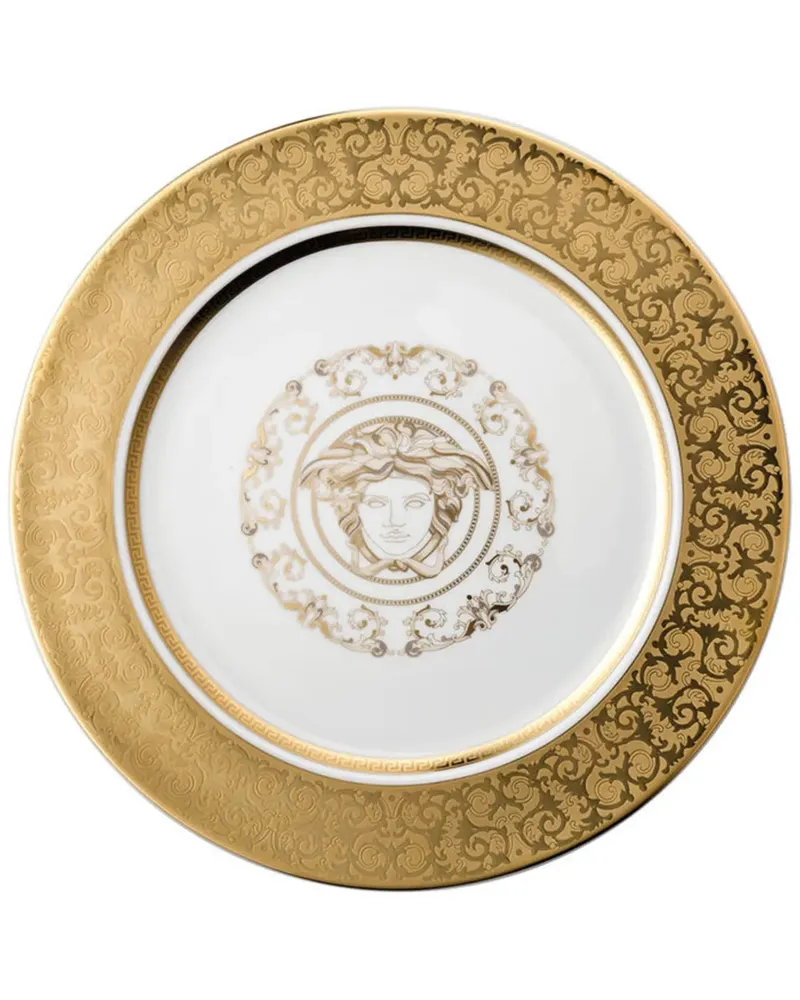 Versace x Rosenthal Medusa Teller - Weiß Weiß