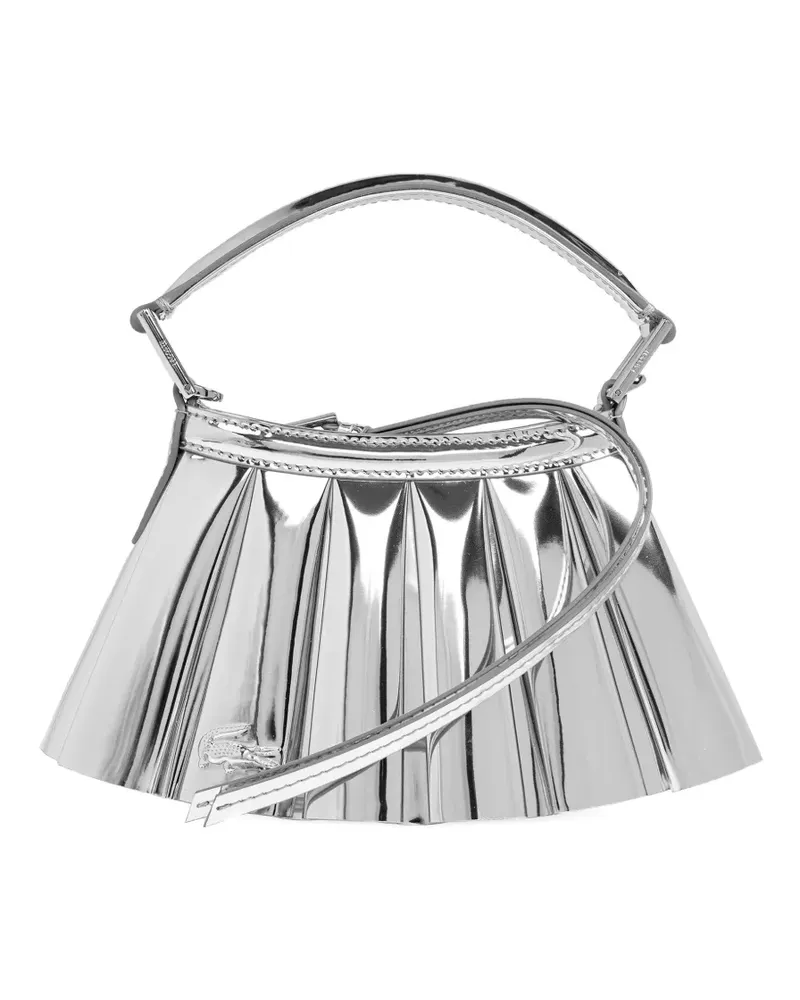 Lacoste Runway Mirror Tote Bag - Silber Silber
