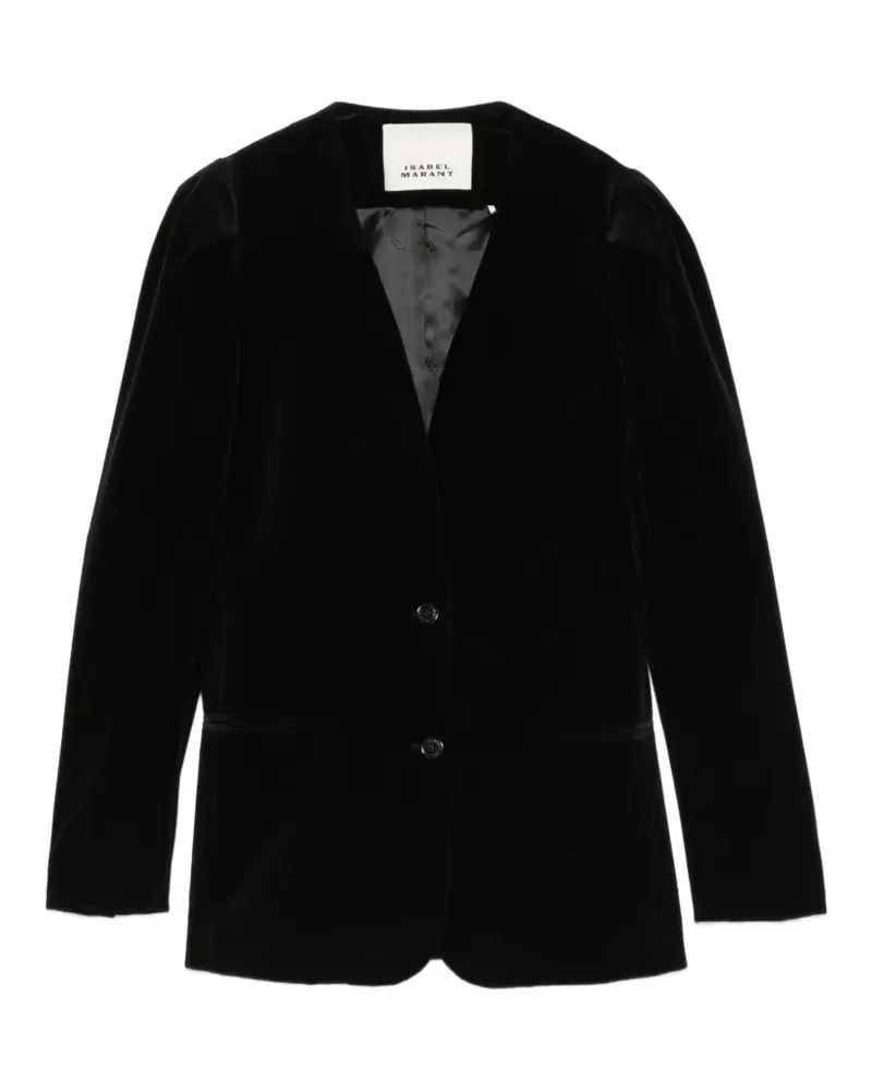 Isabel Marant Fereole Blazer mit Tasche - Schwarz Schwarz