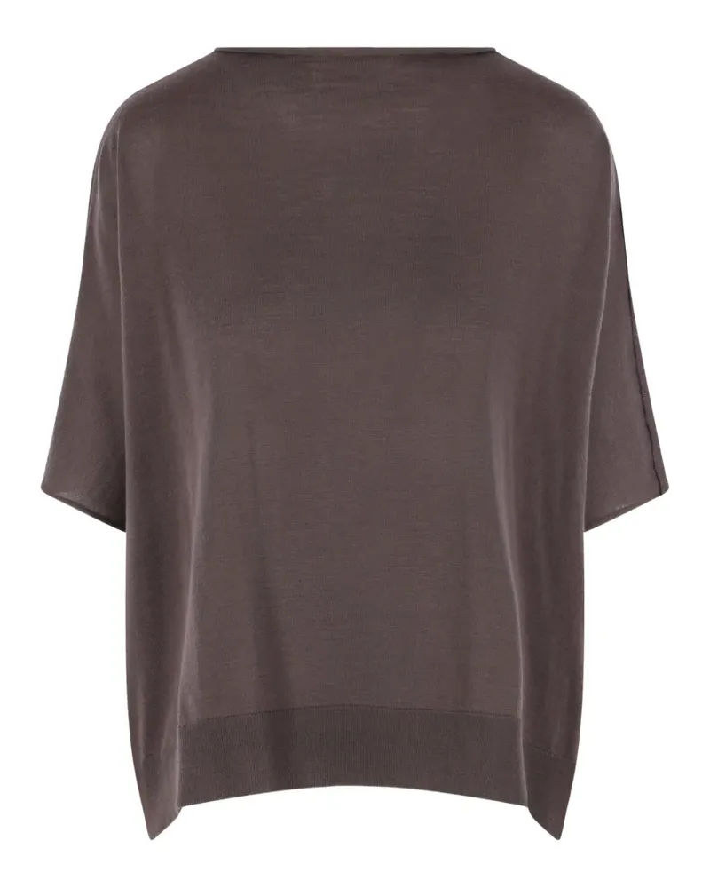 Dušan short-sleeve sweater - Braun Braun