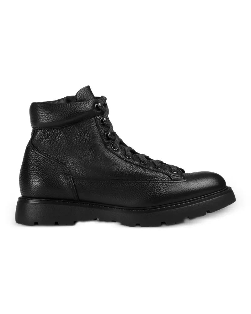 Doucal´s Knöchelhohe Schnürstiefel - Schwarz Schwarz