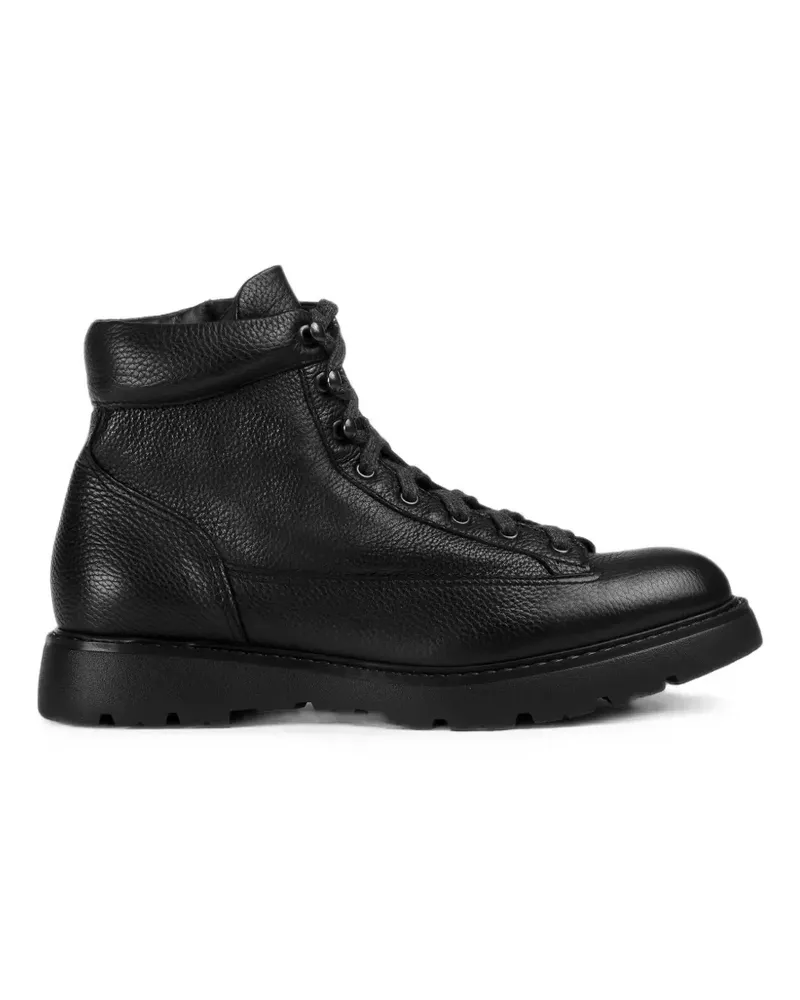 Doucal´s Knöchelhohe Schnürstiefel - Schwarz Schwarz