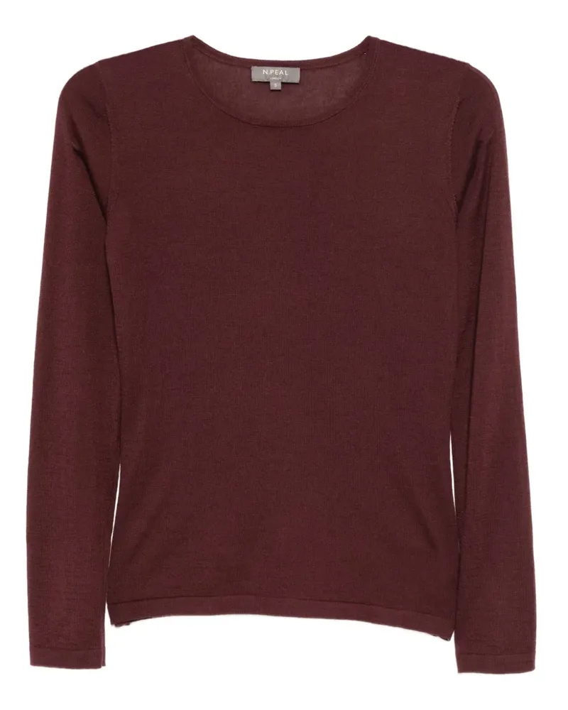 N.Peal Eden Pullover - Rot Rot