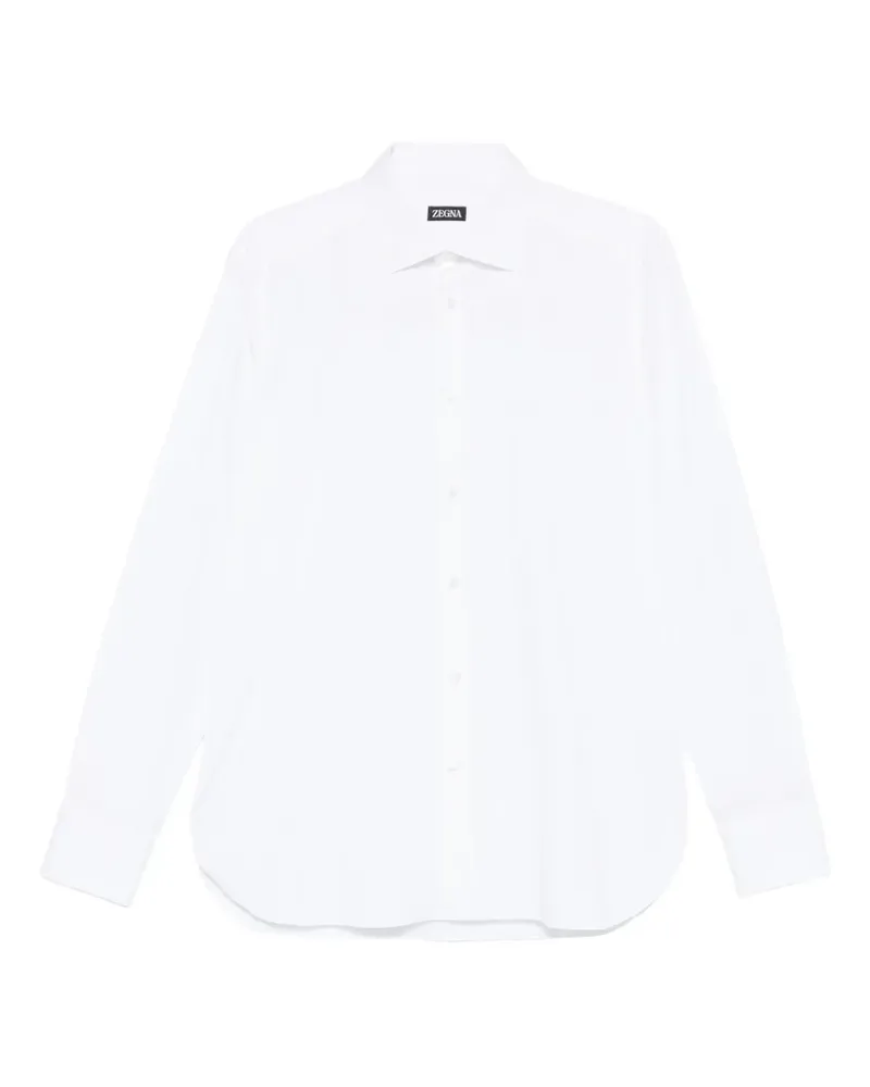 Ermenegildo Zegna long-sleeve shirt - Weiß Weiß
