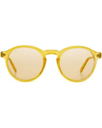 Bally Sonnenbrille mit rundem Gestell Gelb