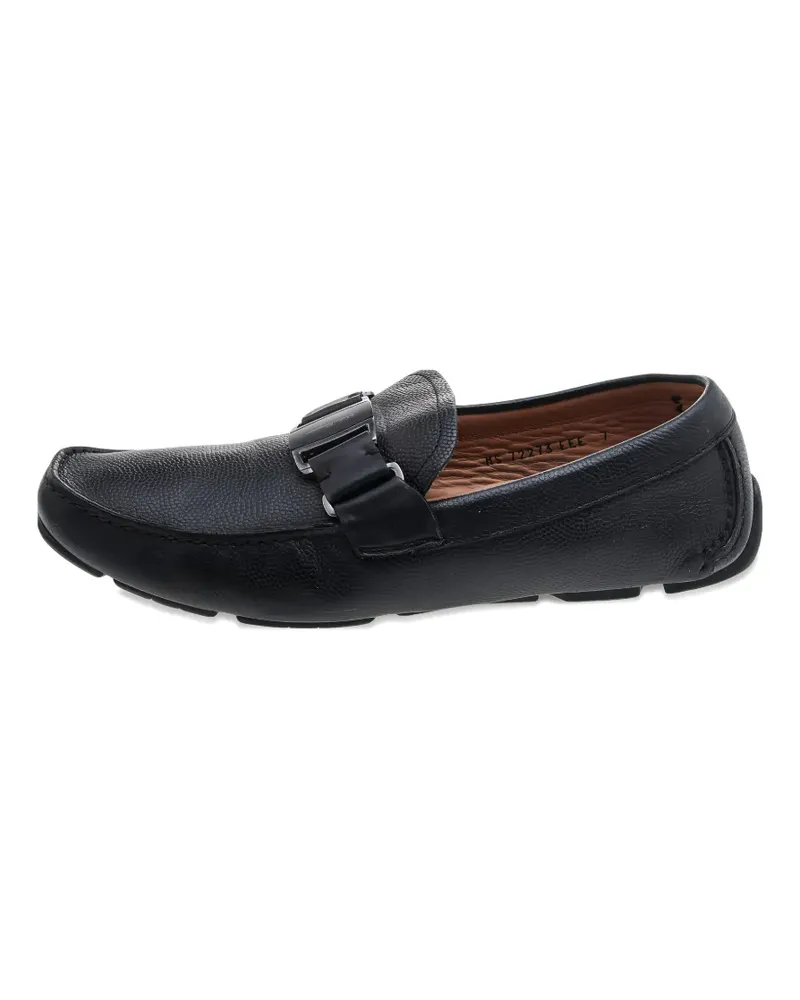 TOD'S buckle-detail loafers - Schwarz Schwarz