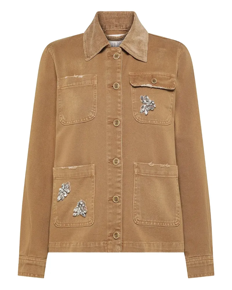 Seventy button-fastening jacket - Braun Braun