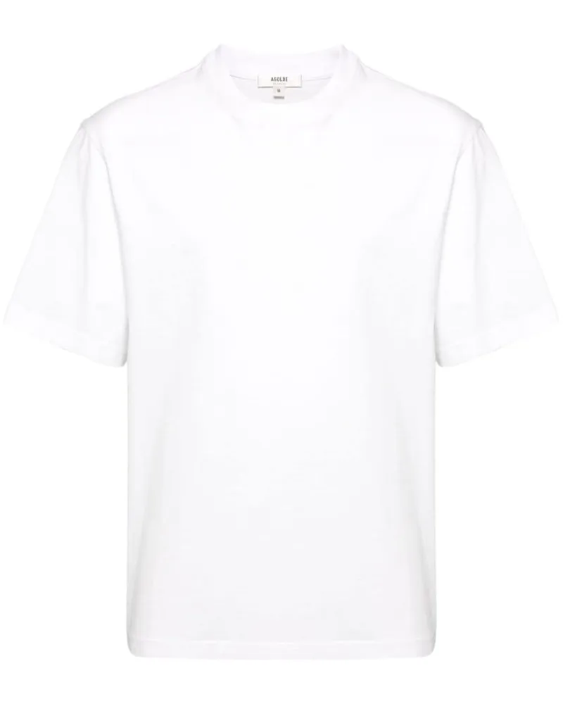 AGOLDE Asha T-Shirt - Weiß Weiß
