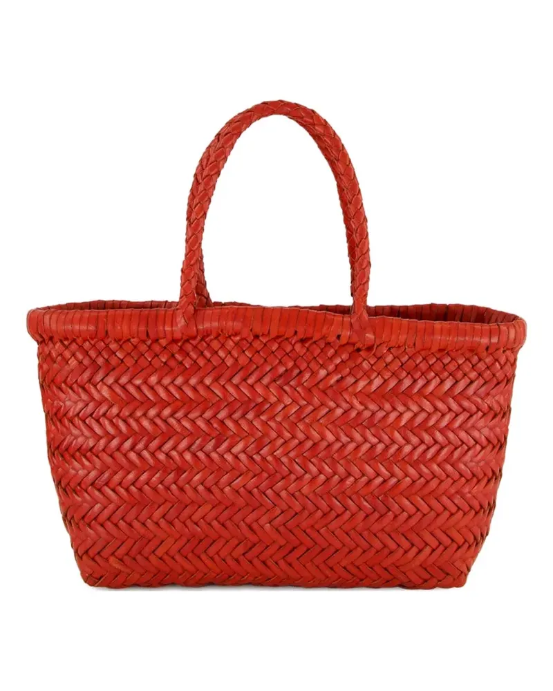 Dragon Diffusion Gewebte mini Tote Bag - Rot Rot