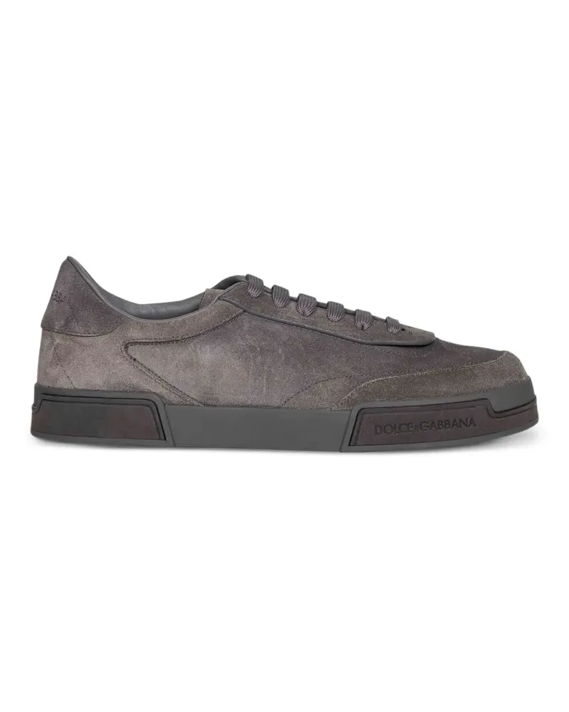 Dolce & Gabbana Portofino Yacht Sneakers aus Wildleder - Grau Grau