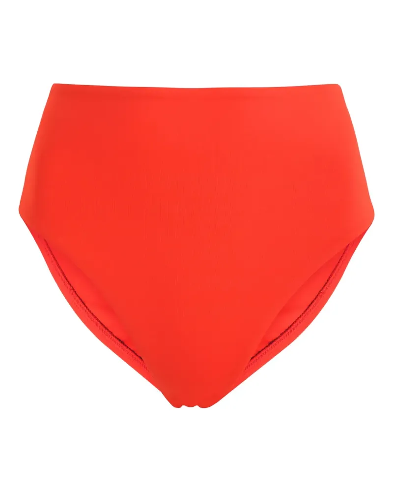 BONDI BORN Poppy high-waist bikini bottoms - Rot Rot