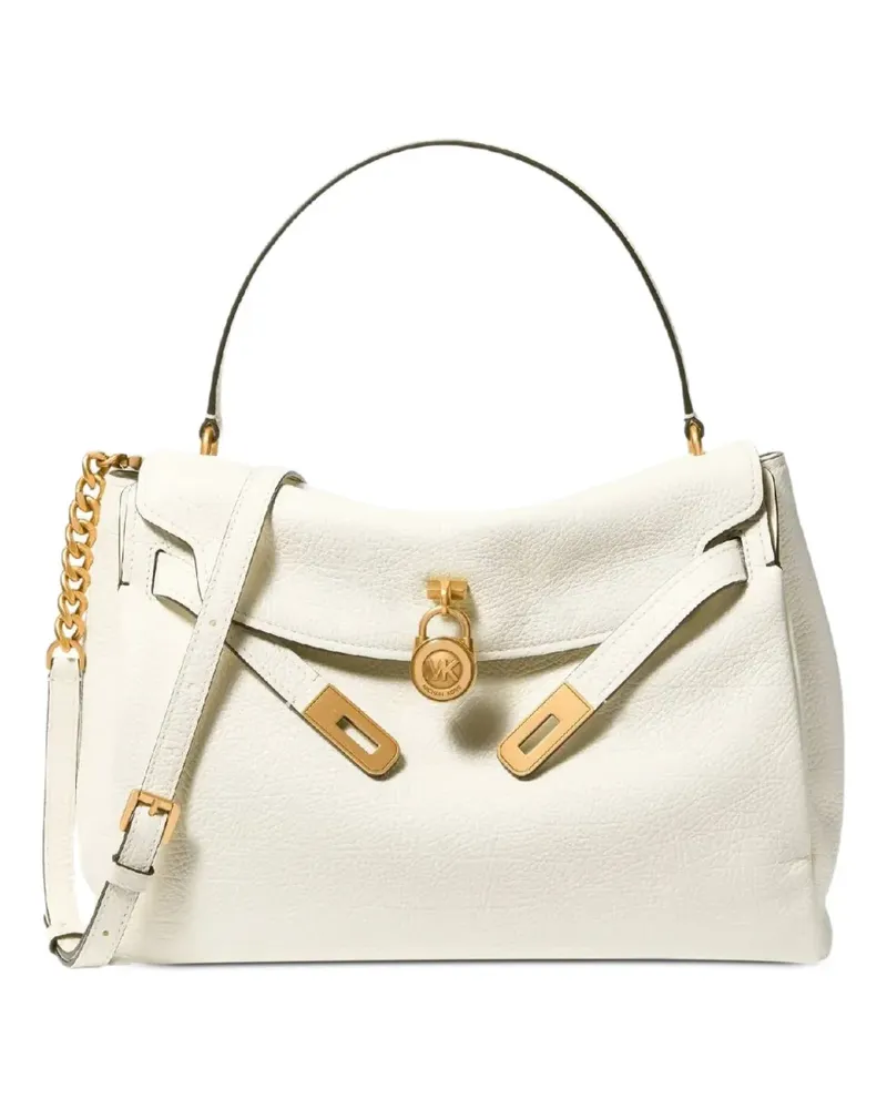 Michael Kors Satchel-Tasche mit Klappe - Weiß Weiß