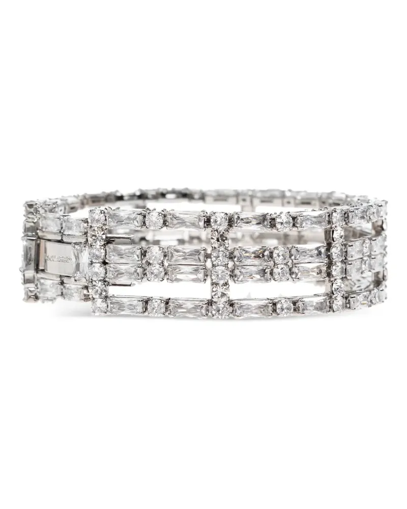 Dsquared2 Armband mit Kristallen - Grau Grau