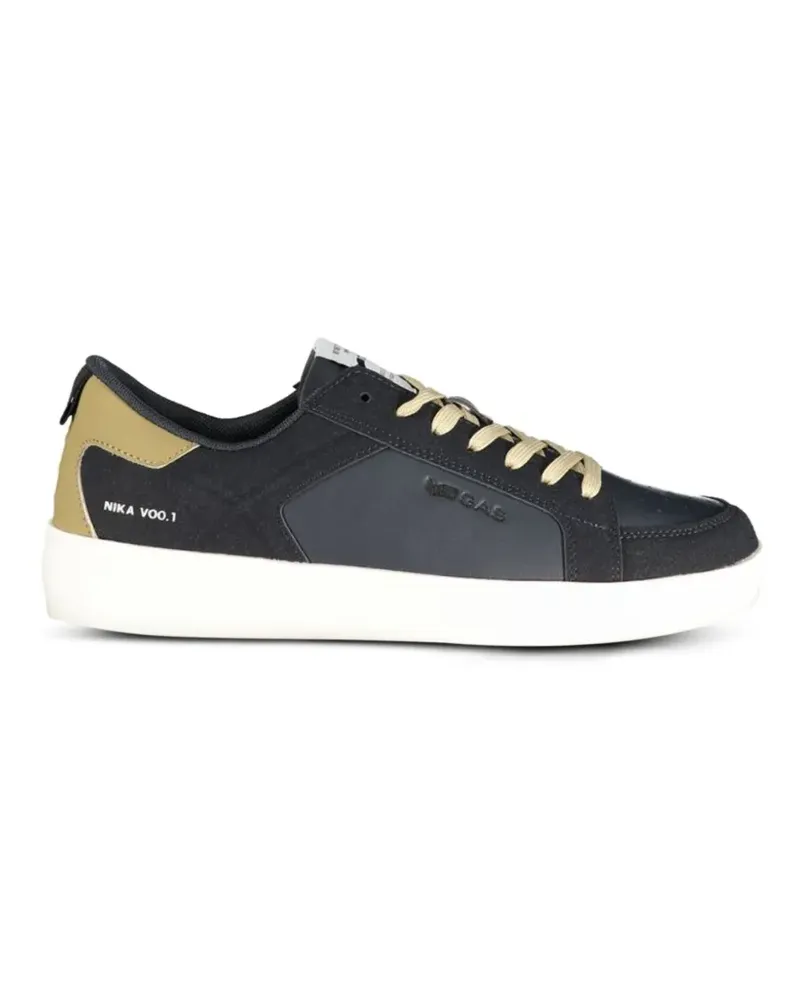 Gas Nika Voo.1 panelled sneakers - Blau Blau