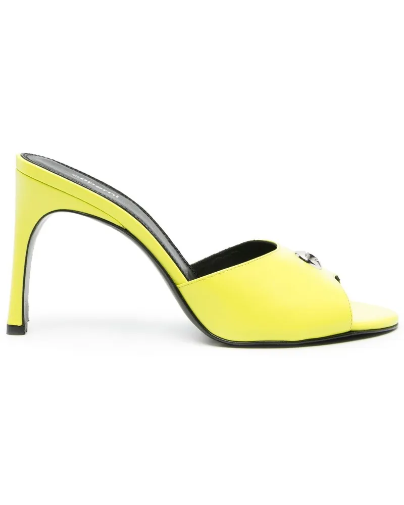 COPERNI Mules mit Logo-Schild 95mm - Grün Grün