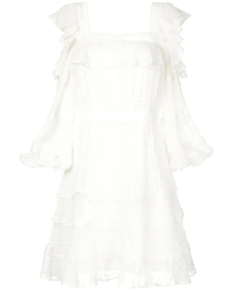 Rachel Gilbert Ollie' Minikleid - Weiß Weiß