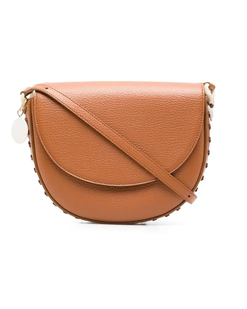 Stella McCartney Mittelgroße Frayme Schultertasche - Braun Braun