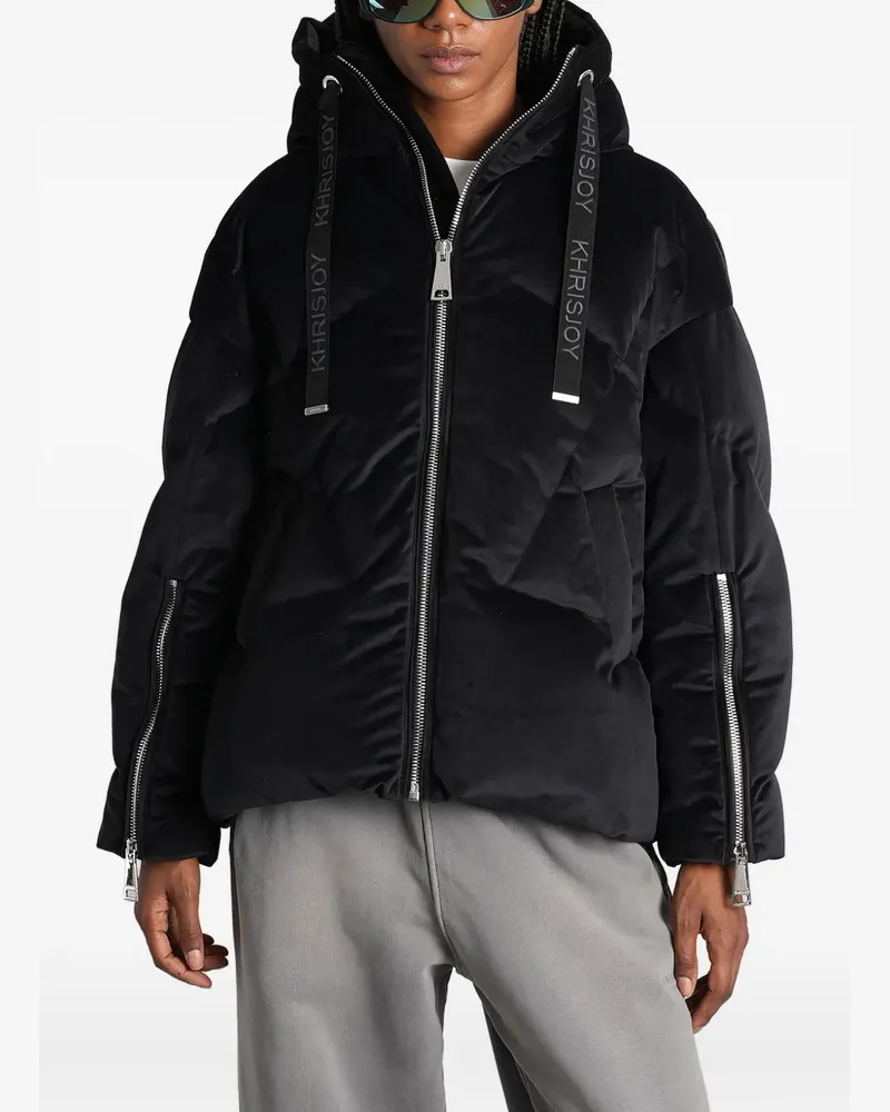 KHRISJOY Gesteppte Jacke - Schwarz Schwarz