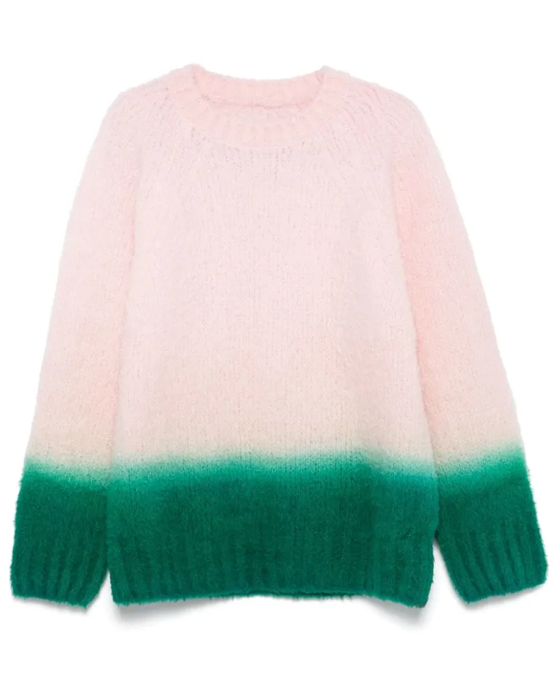 Sacai Pullover mit Ombré-Effekt Rosa