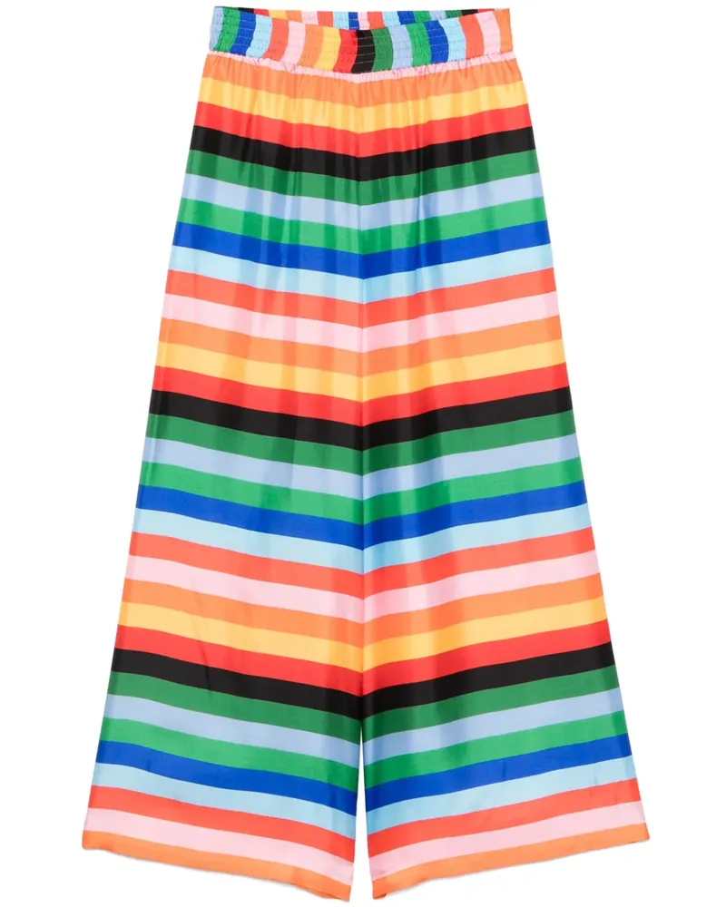 Rianna + Nina Gestreifte Hose - Orange Orange