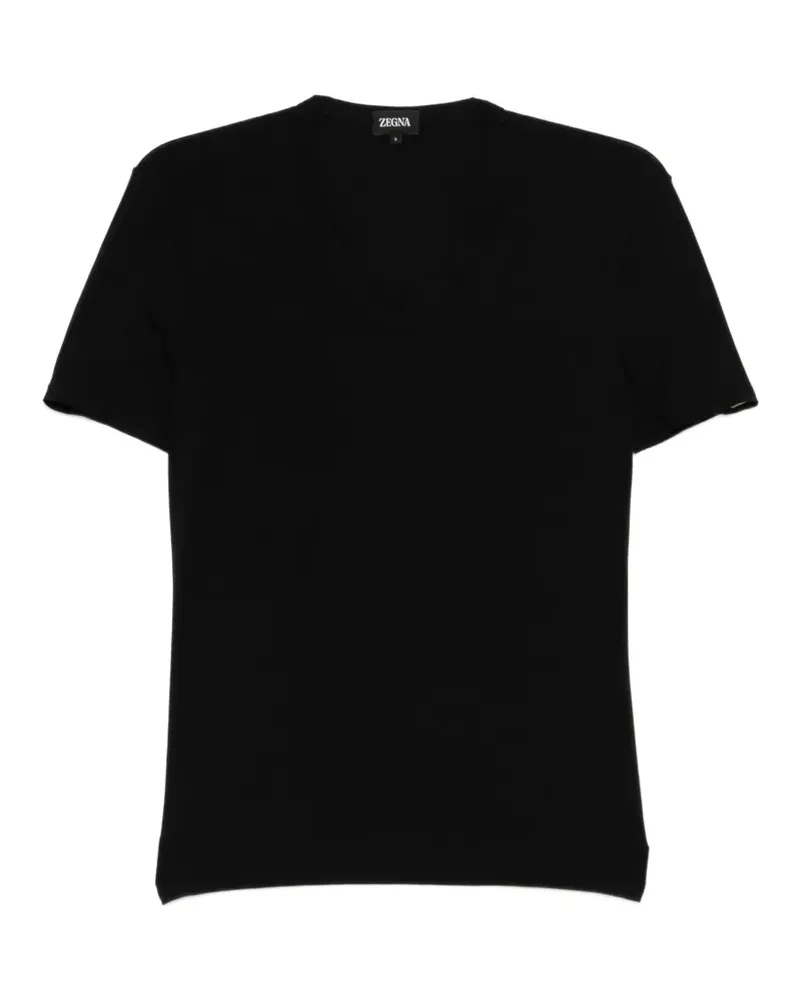 Ermenegildo Zegna V-neck loungewear - Schwarz Schwarz