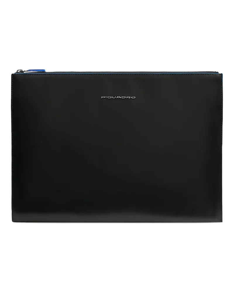 Piquadro leather clutch bag - Schwarz Schwarz
