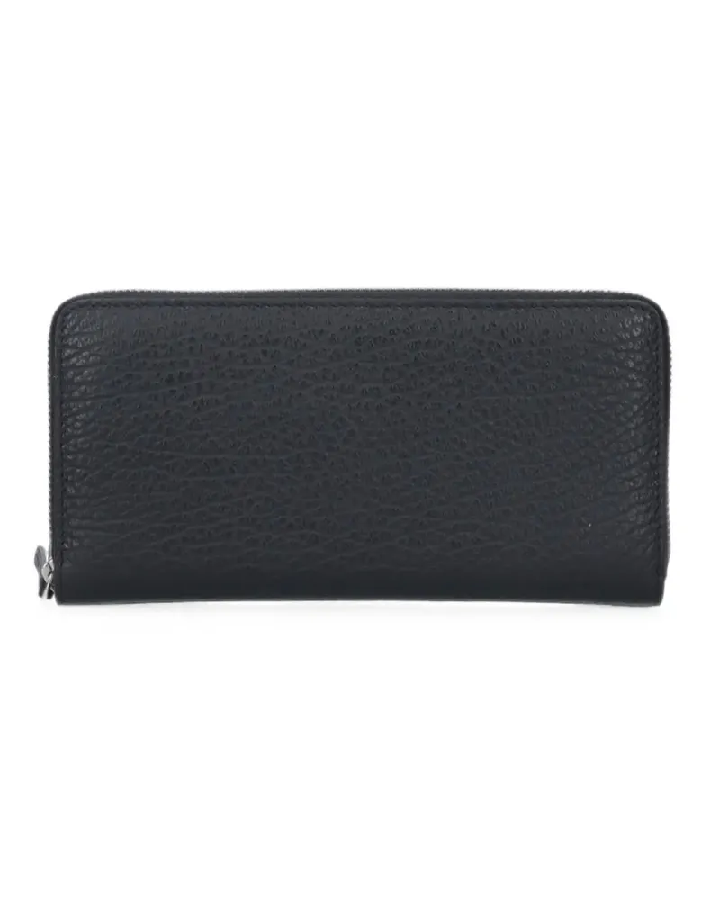 Maison Margiela four-stitches zip-around wallet - Schwarz Schwarz
