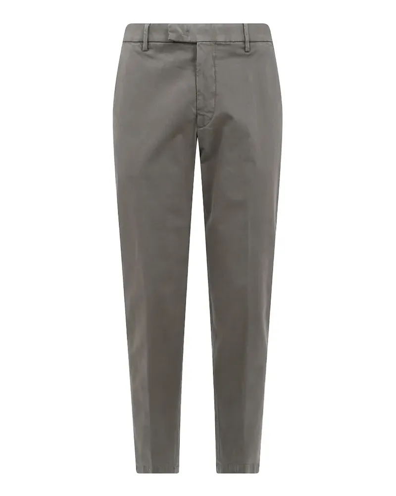 MICHAEL COAL flap-pocket chino trousers - Grau Grau
