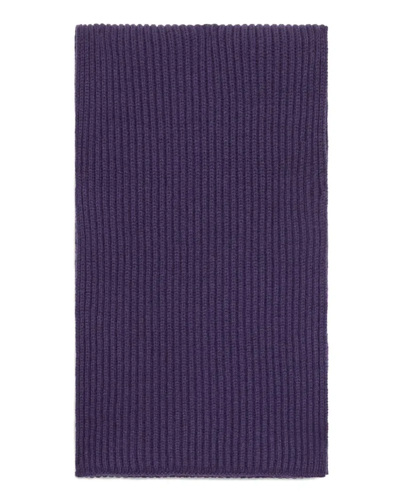 Malo ribbed scarf - Violett Violett