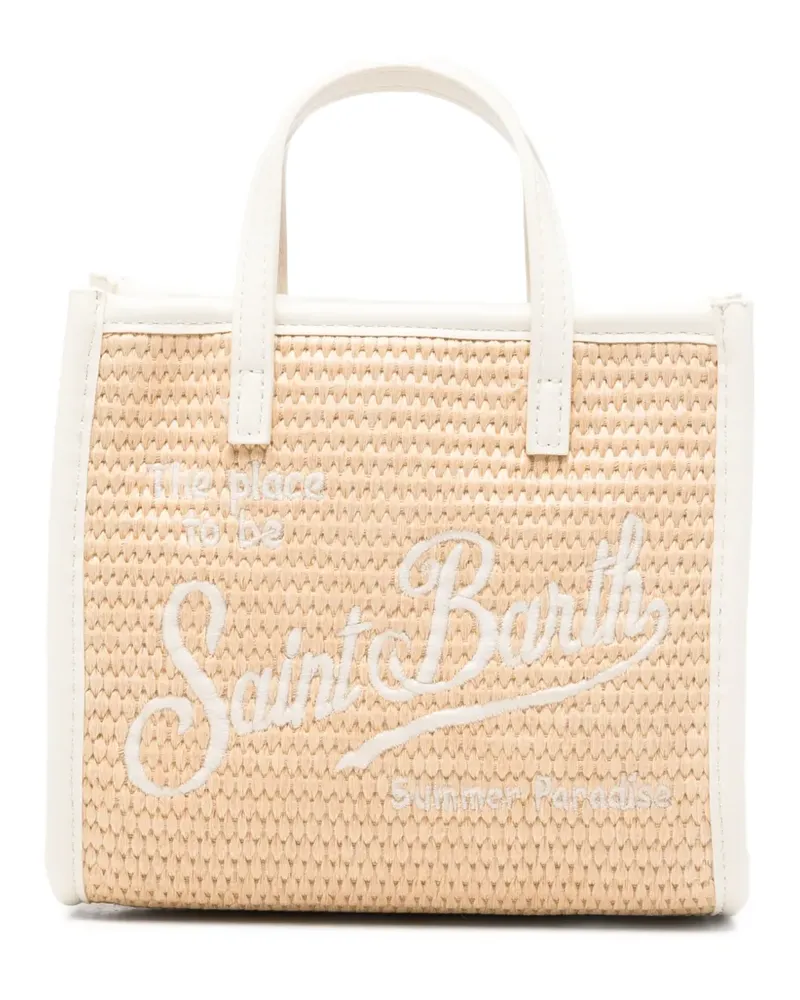 MC2 Saint Barth mini Vivian tote bag - Nude Nude