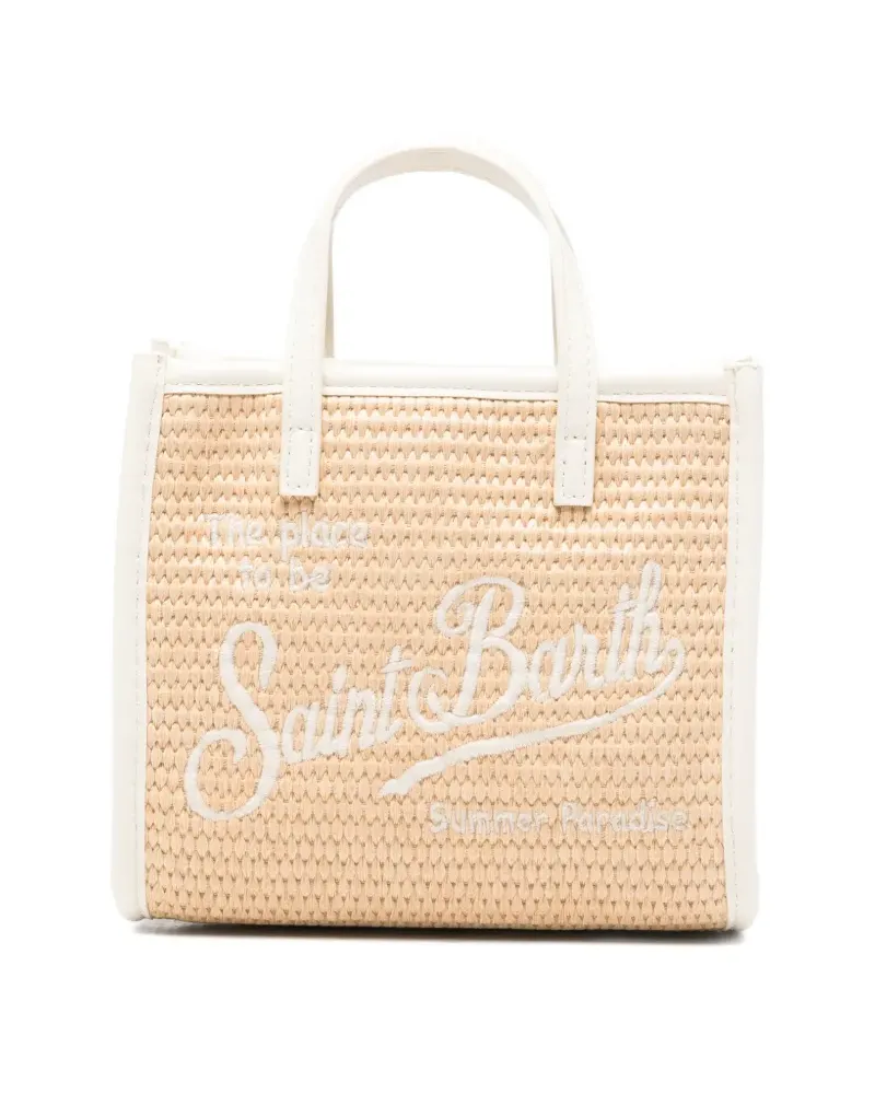MC2 Saint Barth mini Vivian tote bag - Nude Nude