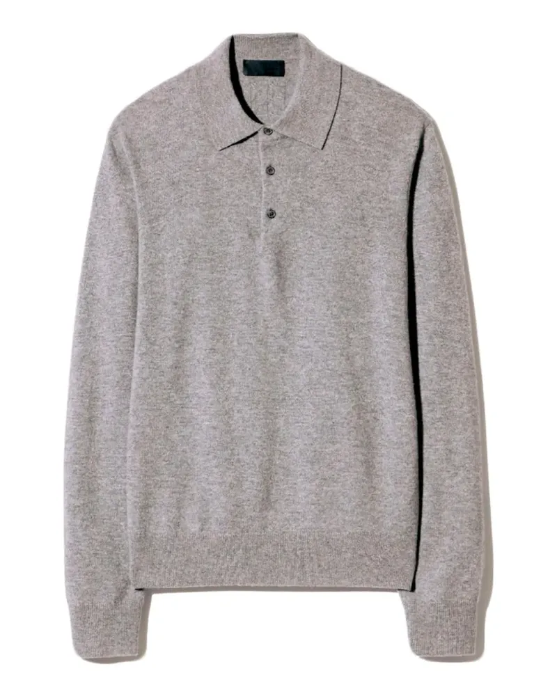Nili Lotan Jovan cashmere polo sweater - Grau Grau