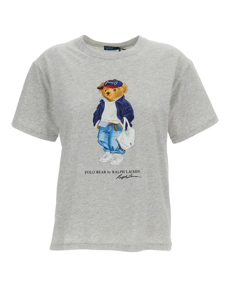 Ralph Lauren T-Shirt mit rundem Ausschnitt - Grau Grau