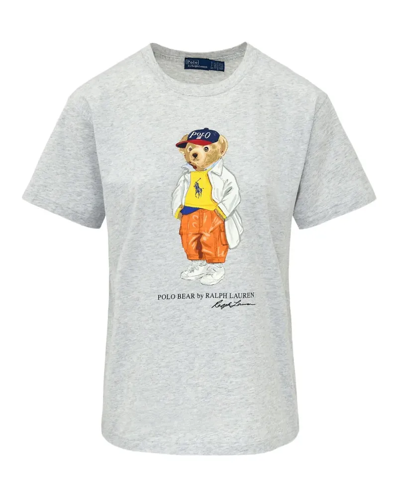 Ralph Lauren bear-motif T-shirt - Grau Grau